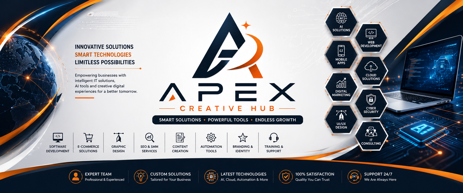 APEX CREATIVE HUB professional services